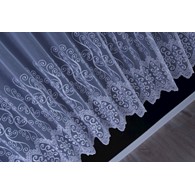 Cafe curtain - shiny fabric
