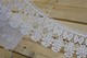 White 8 cm polyester lace