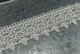Ecru 8 cm polyester lace