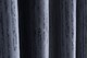 Striped curtain fabric - dark grey