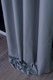 Light grey color curtain fabric with shiny lurex yarn