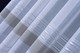 Linen like fabric with 3 decorative lines
