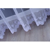 Tulle with embroidery
