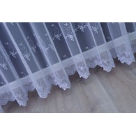 Tulle with embroidery