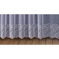 Thick knitted curtain