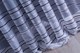 Thin stripes on sheer fabric