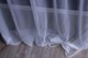 Curtain fabric with decorative structure