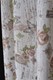 Tkanina zasłonowa drukowana w kwiaty brązowe