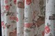 Printed red flower curtain