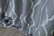 Grey chenille embroidery curtain