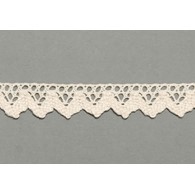 Ecru cotton lace - 1.5 cm