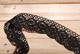 Black cotton lace - 4.5 cm