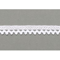 White cotton lace - 1.2 cm