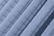 Voile with stripes - light grey
