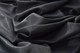 Black curtain fabric with shiny lurex yarn