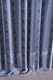 Voile with stripes - zebra design - black